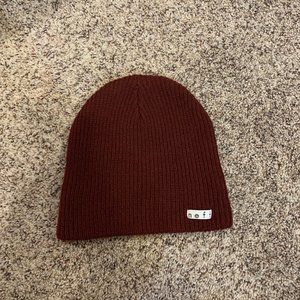 Neff Unisex Daily Beanie Maroon